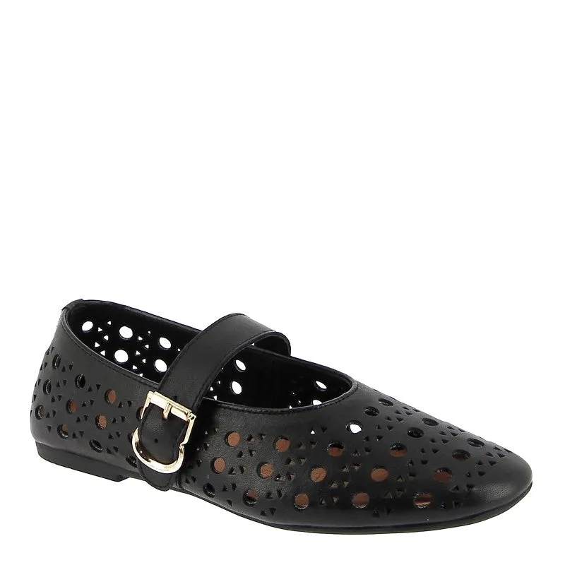 Alfie & Evie Fruity Black Ballet Flat