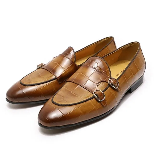 Alliluxe Exotic Slip On Loafers