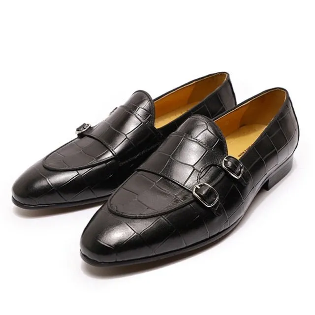 Alliluxe Exotic Slip On Loafers