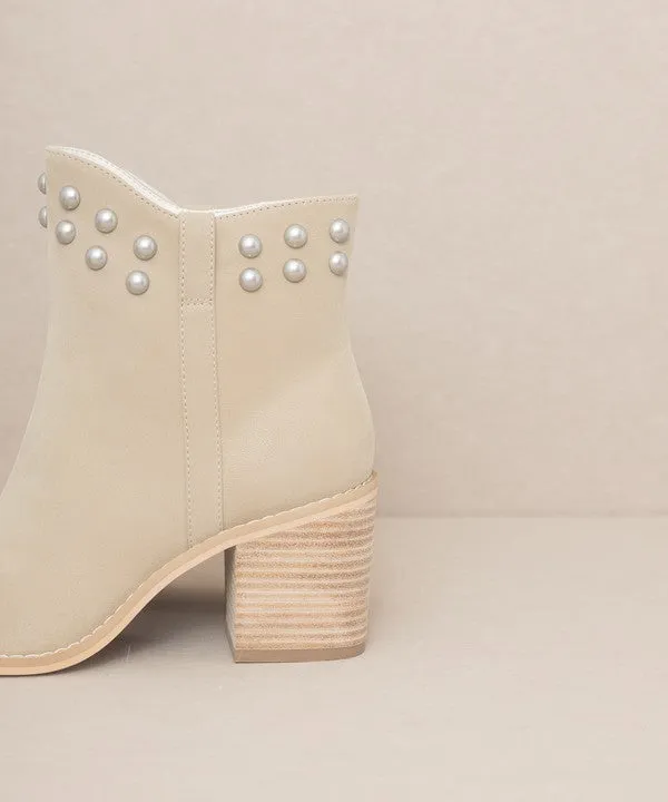 Alofi Studded Collar Booties