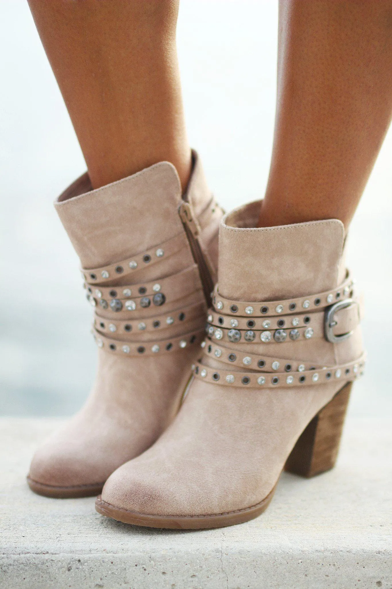 Alpha Cream Booties