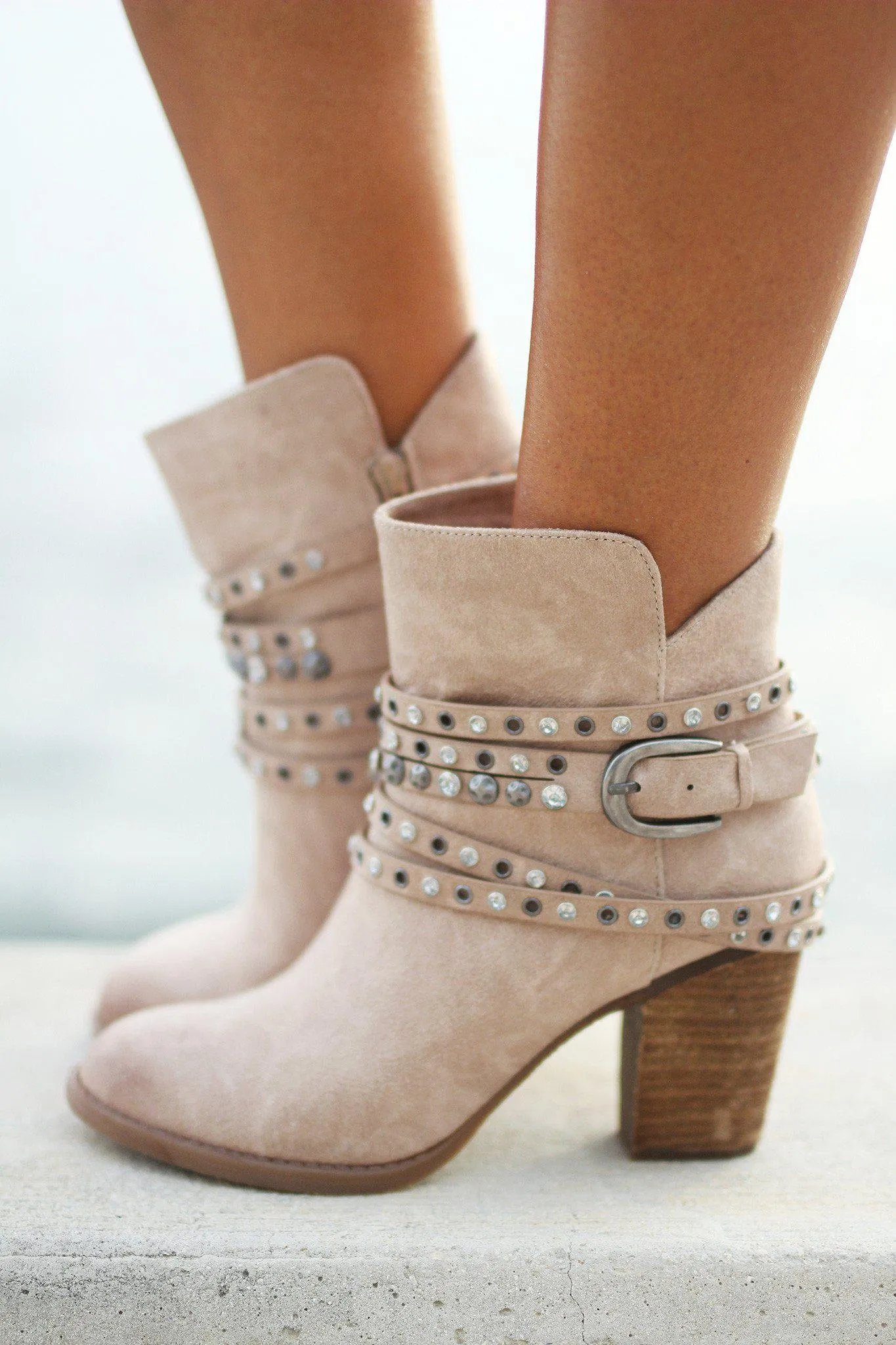 Alpha Cream Booties