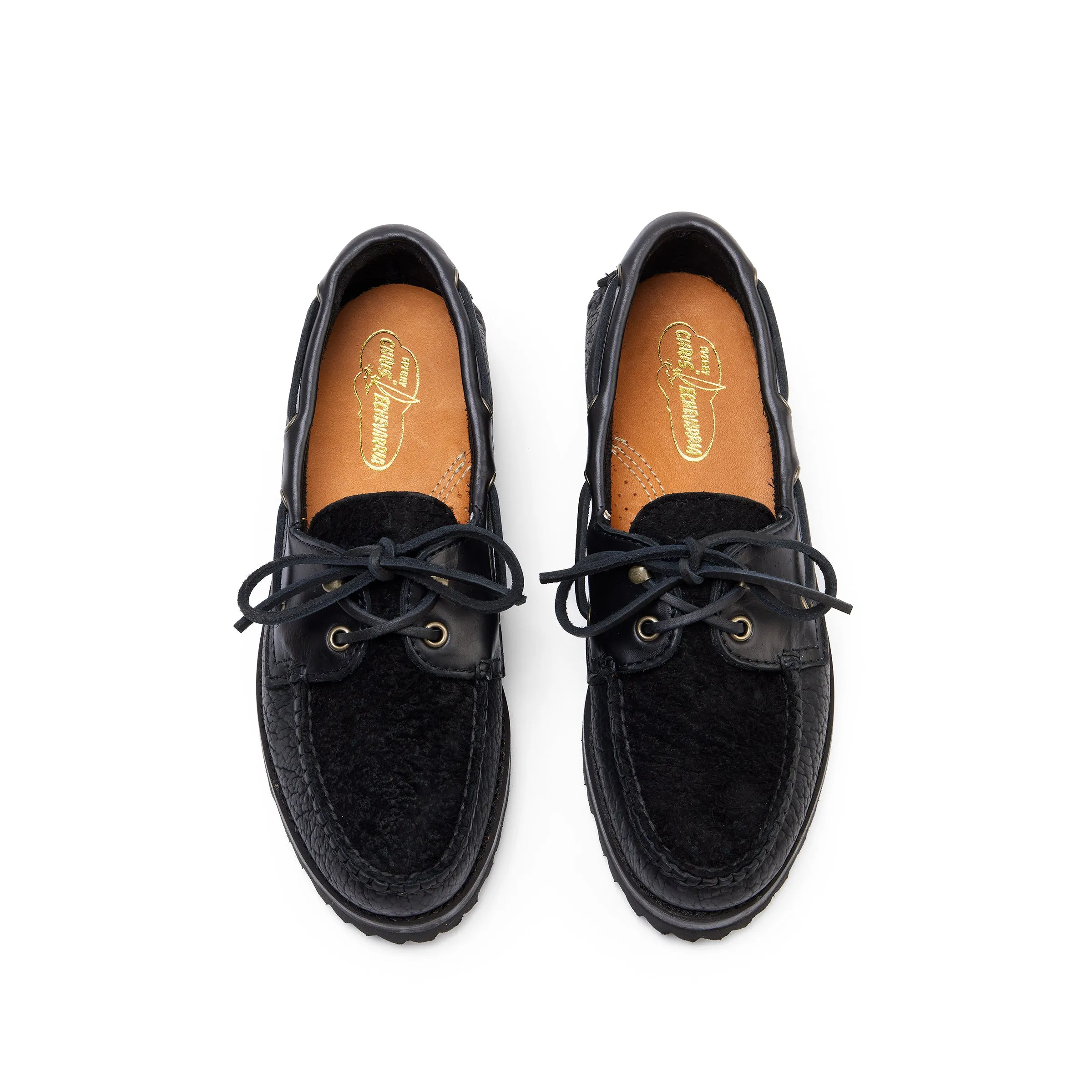 Authentic Original 2-Eye Boat Shoe, Black