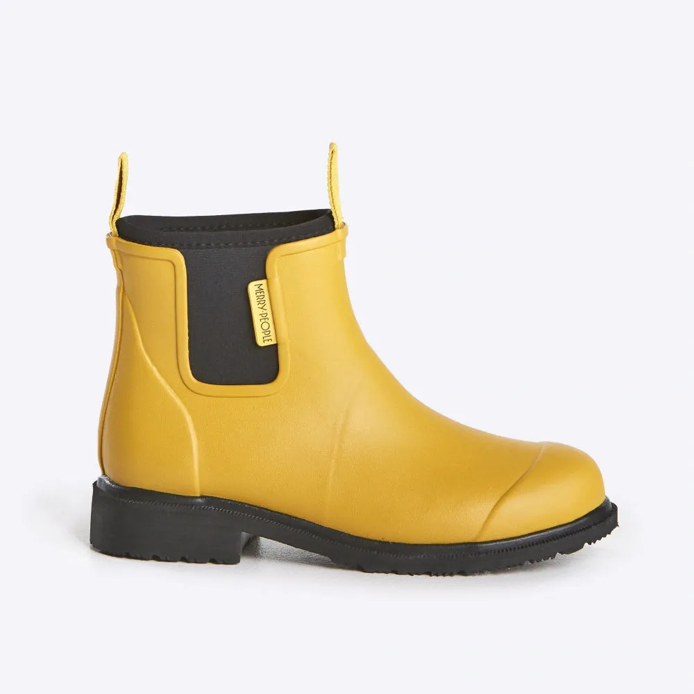 Bobbi Rain Boot // Mustard Yellow & Black