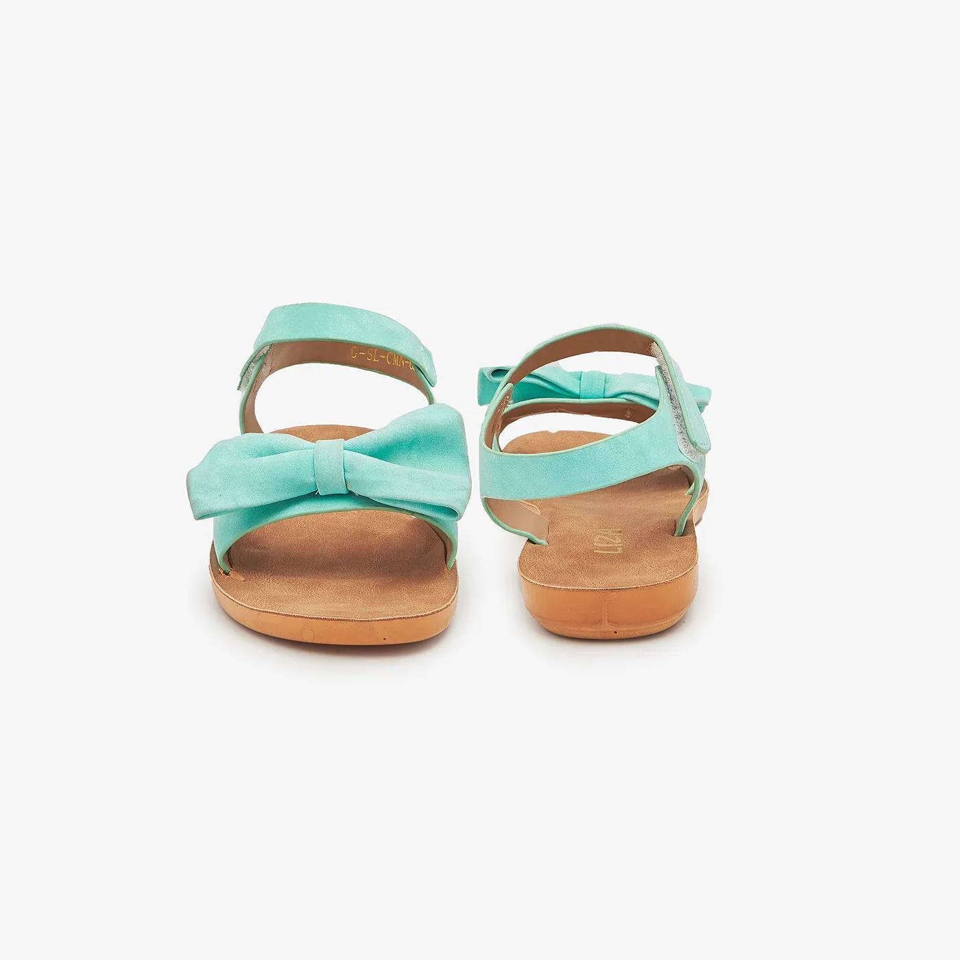 Bow-Tie Girls Sandals