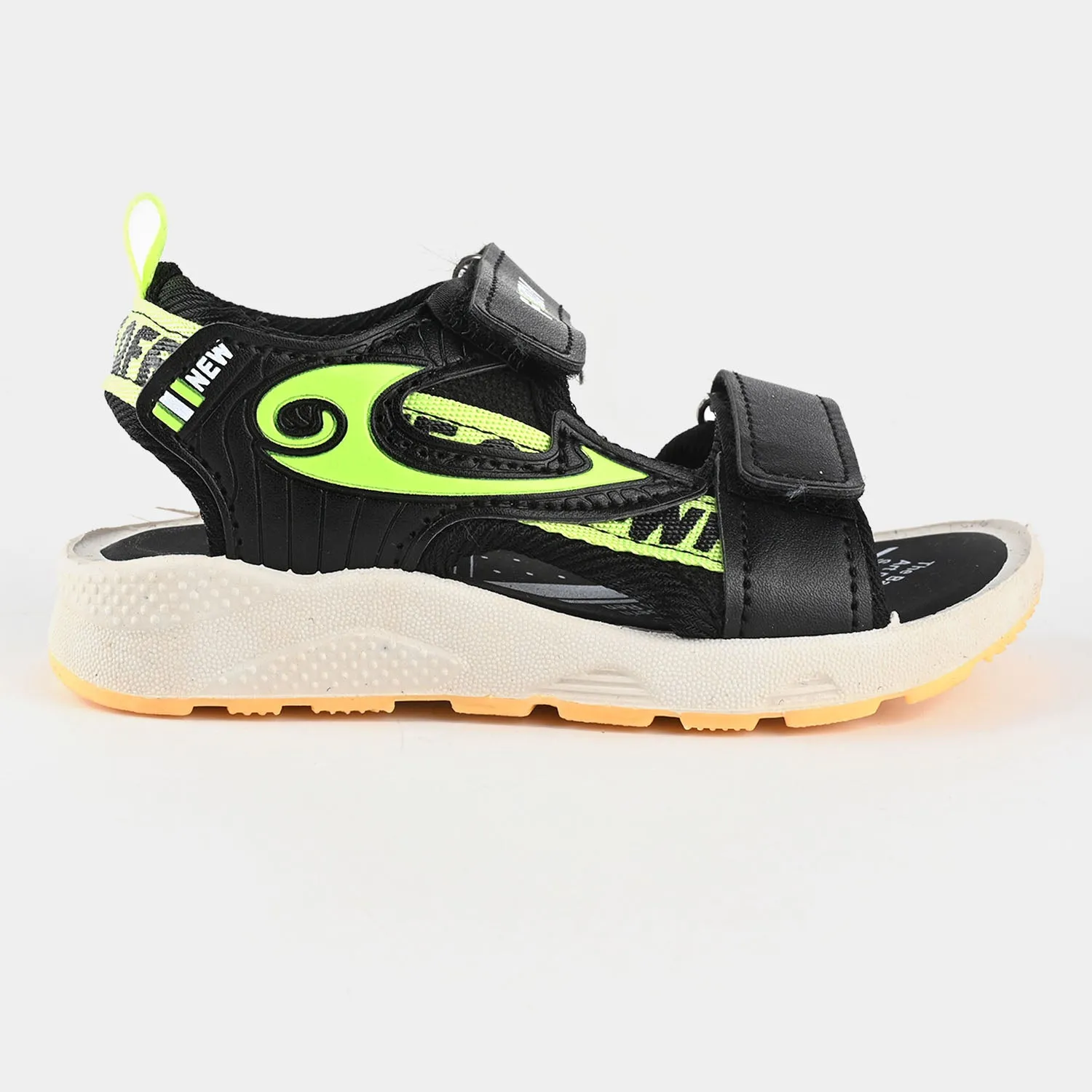 Boys Sandal 777A-Black/Green