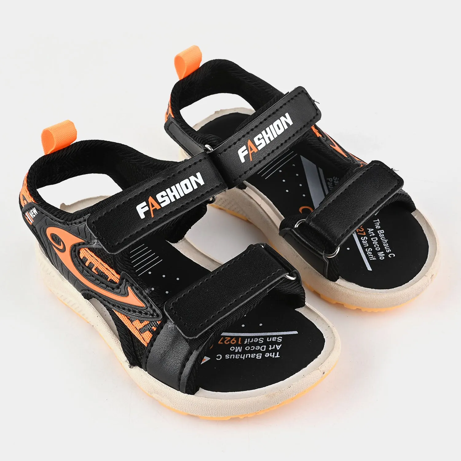 Boys Sandal 777A-ORANGE