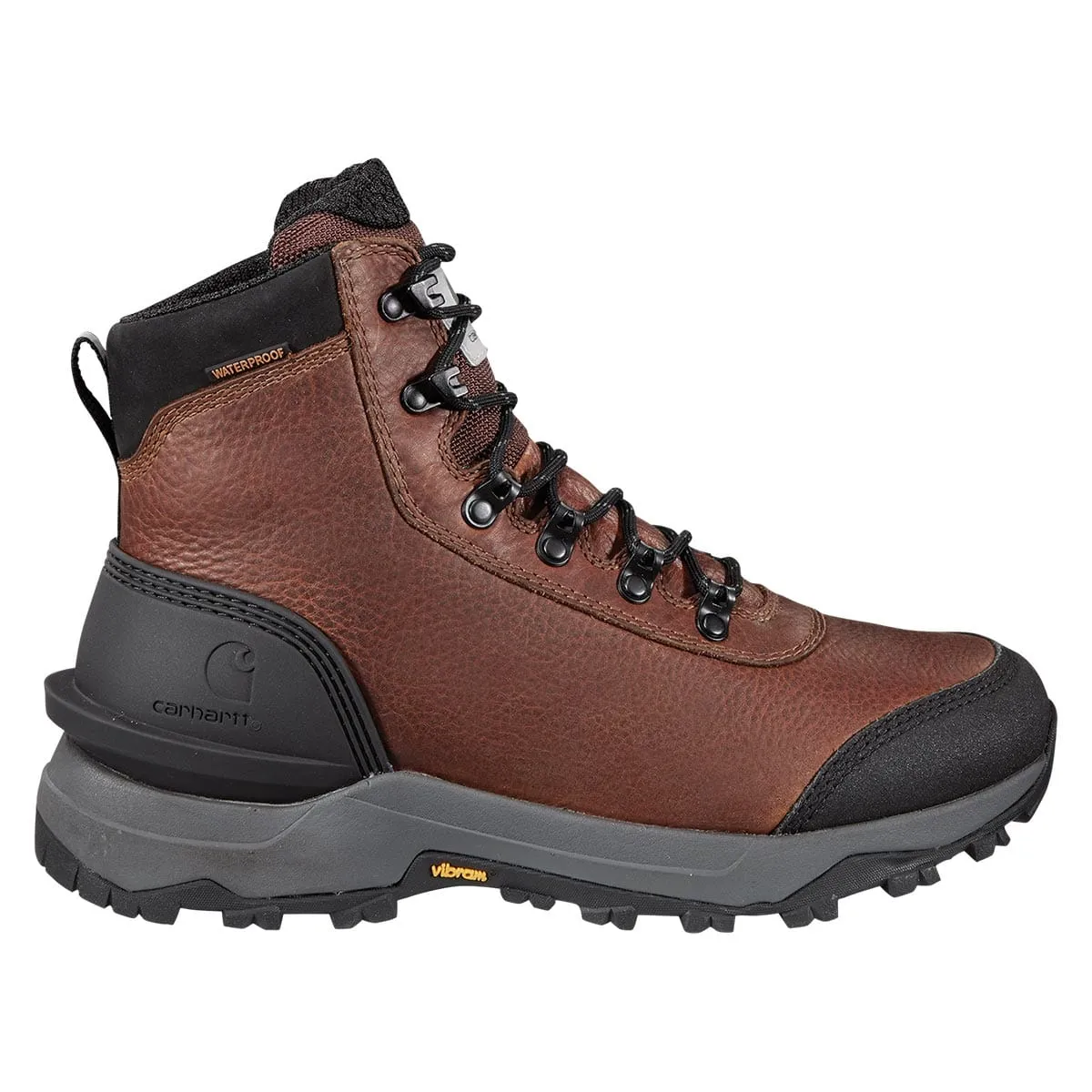 Carhartt Men's Waterproof Insulated 6" Hiker Boots - Red Brown