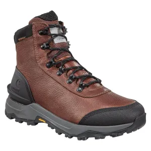 Carhartt Men's Waterproof Insulated 6" Hiker Boots - Red Brown