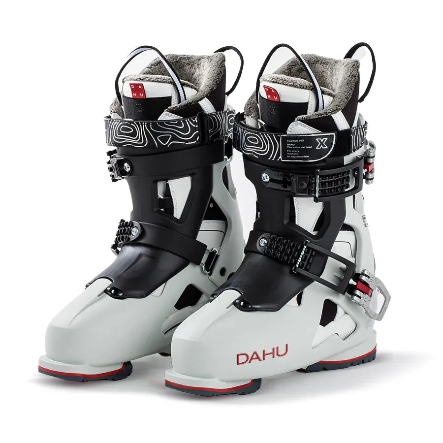 DAHU Womens Ski Boots - Écorce 01X (Black - White)