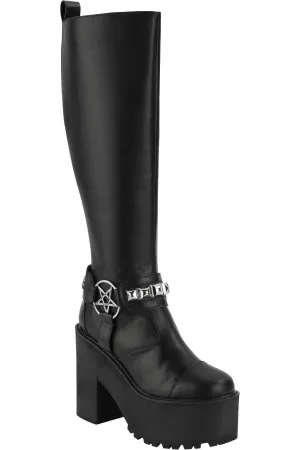 De Hex Knee-High Boots