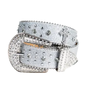 Dream Apparel Premium Straps Men Women Western Fashion Bling Bling Rhinestones Crystal Diamond Belt