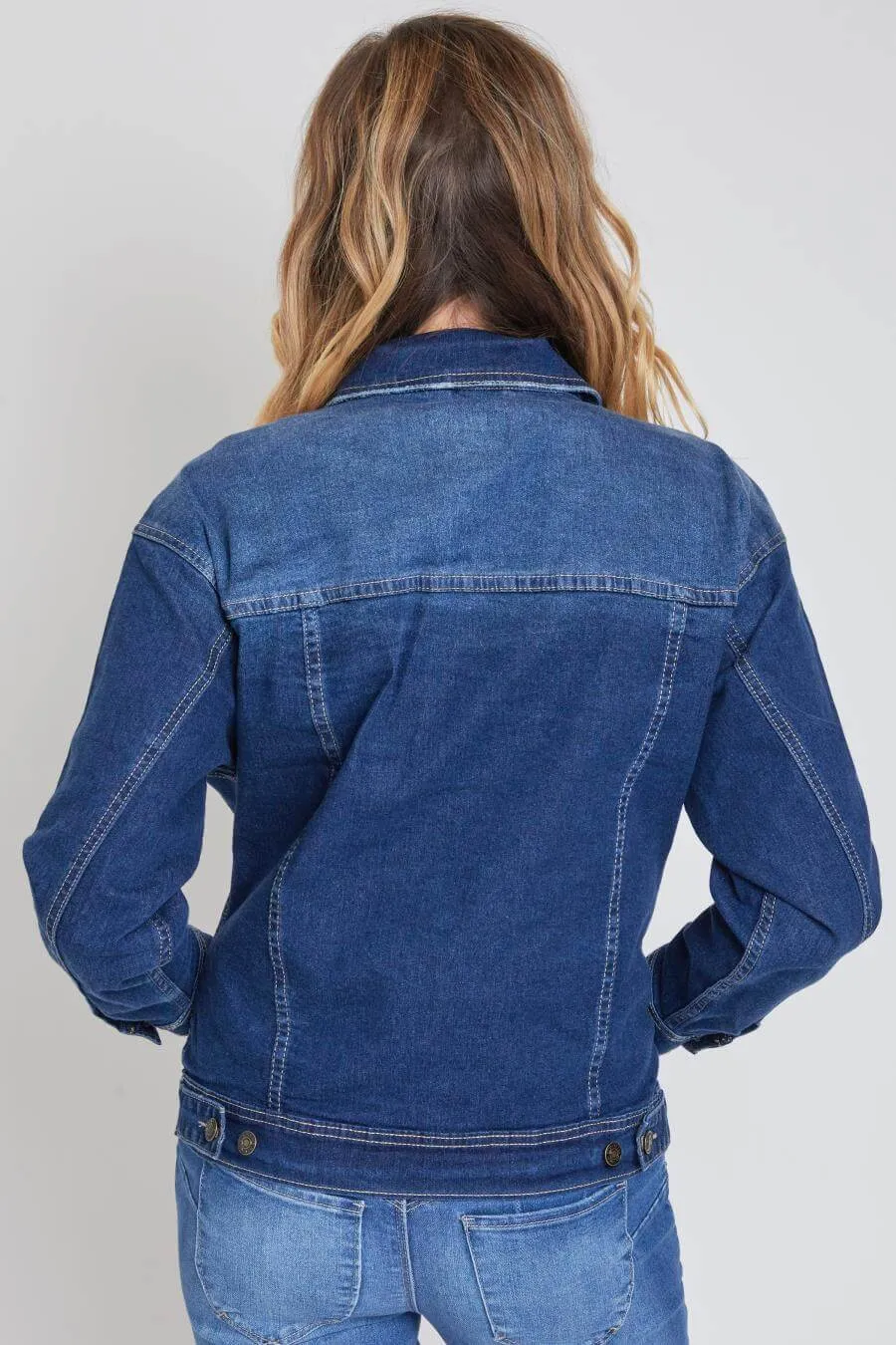 Drop Shoulder Boyfriend Denim Jacket