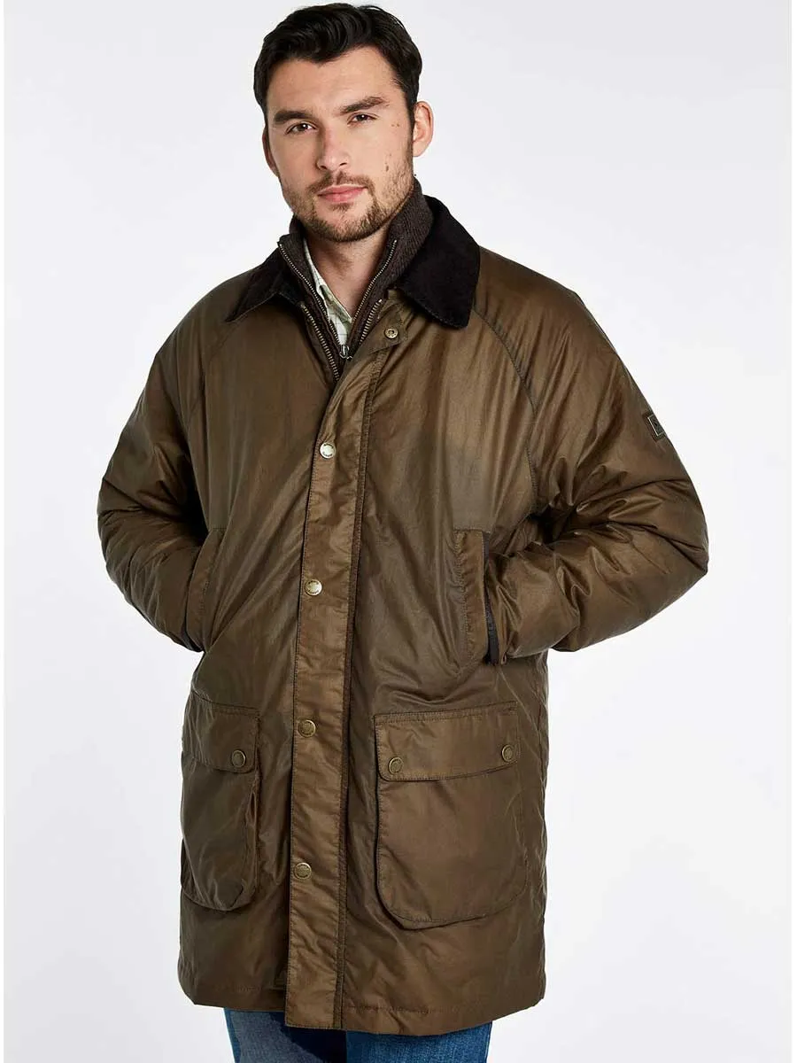 DUBARRY Brunswick Wax Jacket - Mens - Ginger