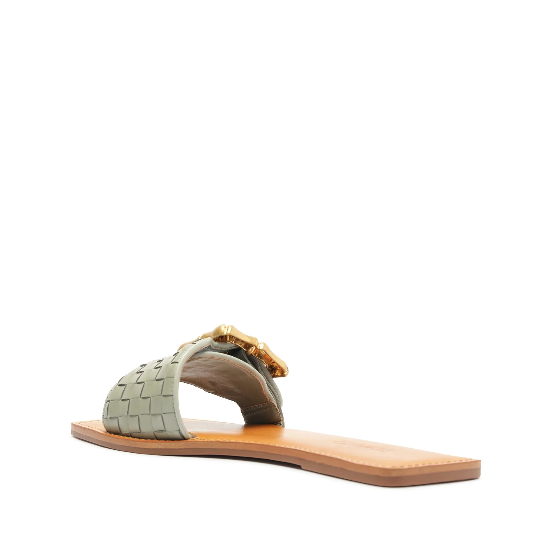 Enola Woven Leather Sandal