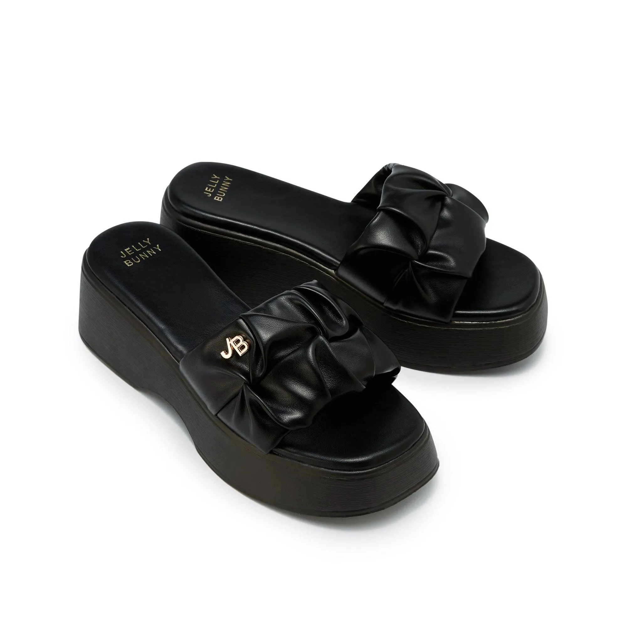 Esmar Platform Sandals Black