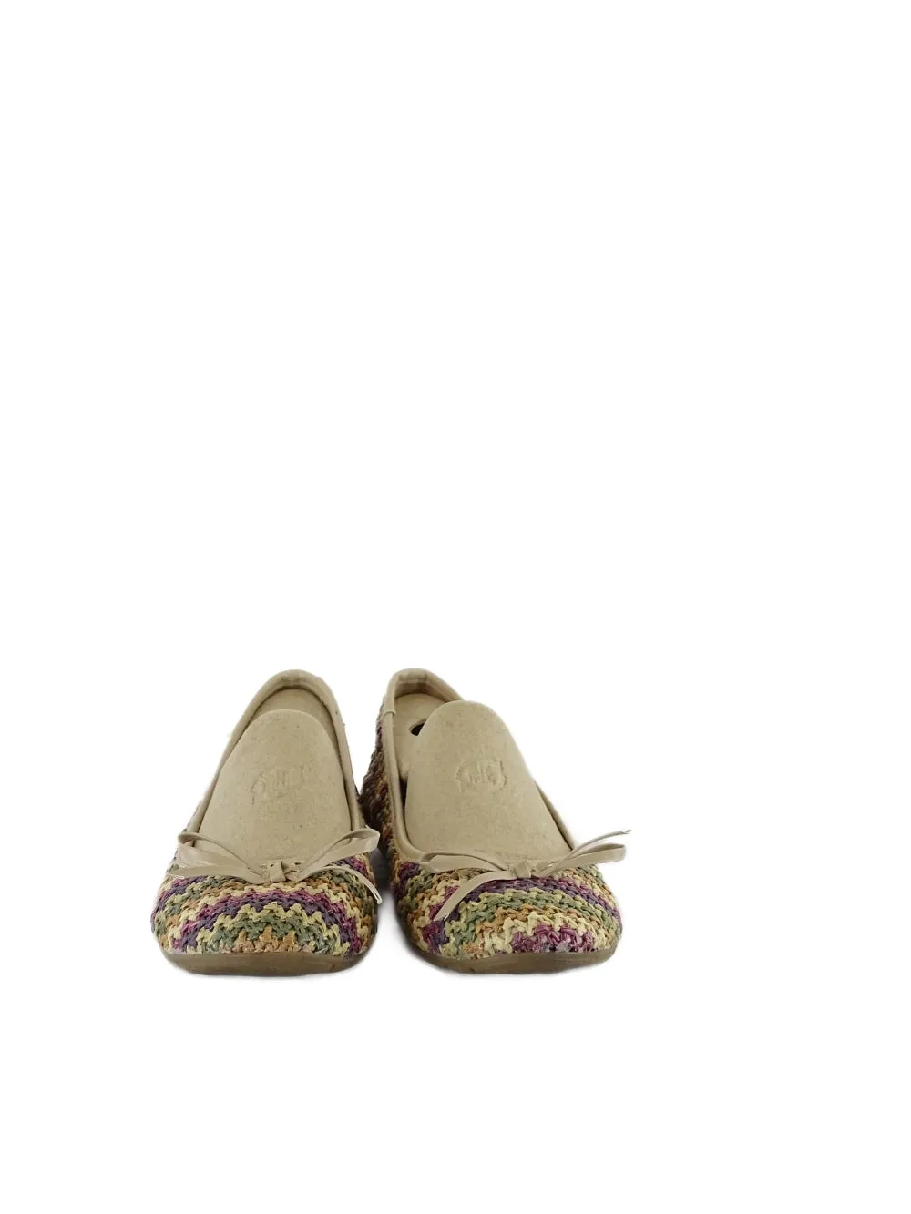 Ezywalkin Woven Multicolored Flats 9