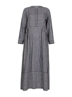 Fleur woven stripe dress