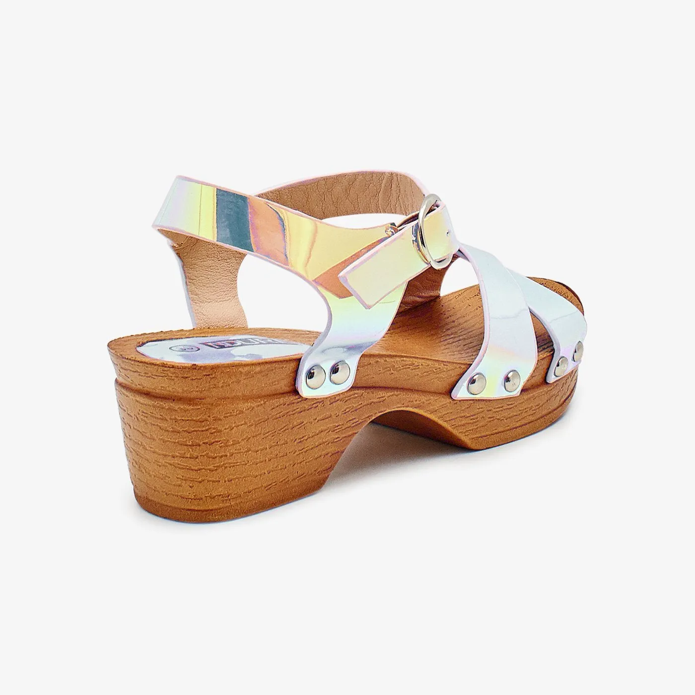 Girls Shimmery Sandals