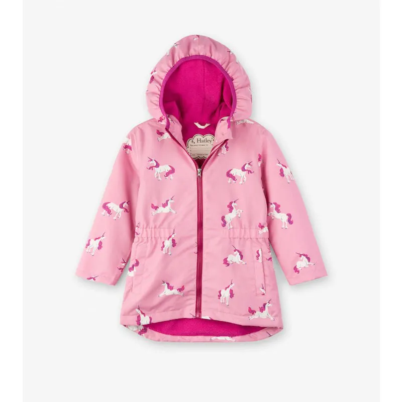 Hatley Majestic Unicorns Microfiber Rain Jacket