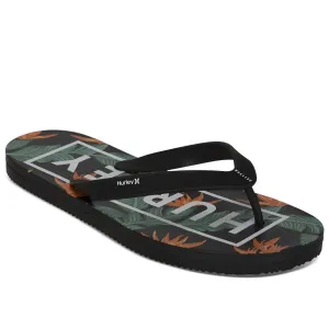 Hurley One & Only 2.0 Printed Sandals - Black