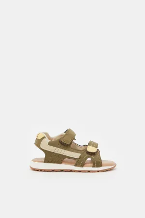 Infant Boys Beige Sporty Sandal