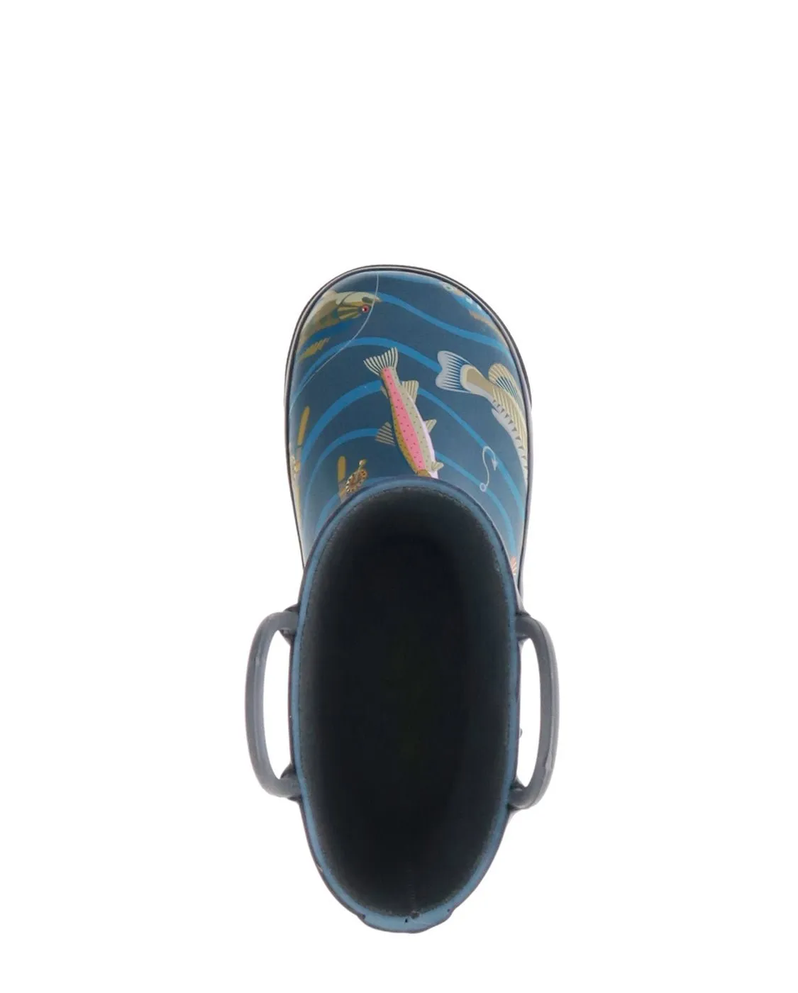 Kids Gone Fish'n Rain Boot - Navy