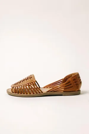 MIA Woven Flats in Brown