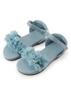 Ocean Blue Blossom Sandal