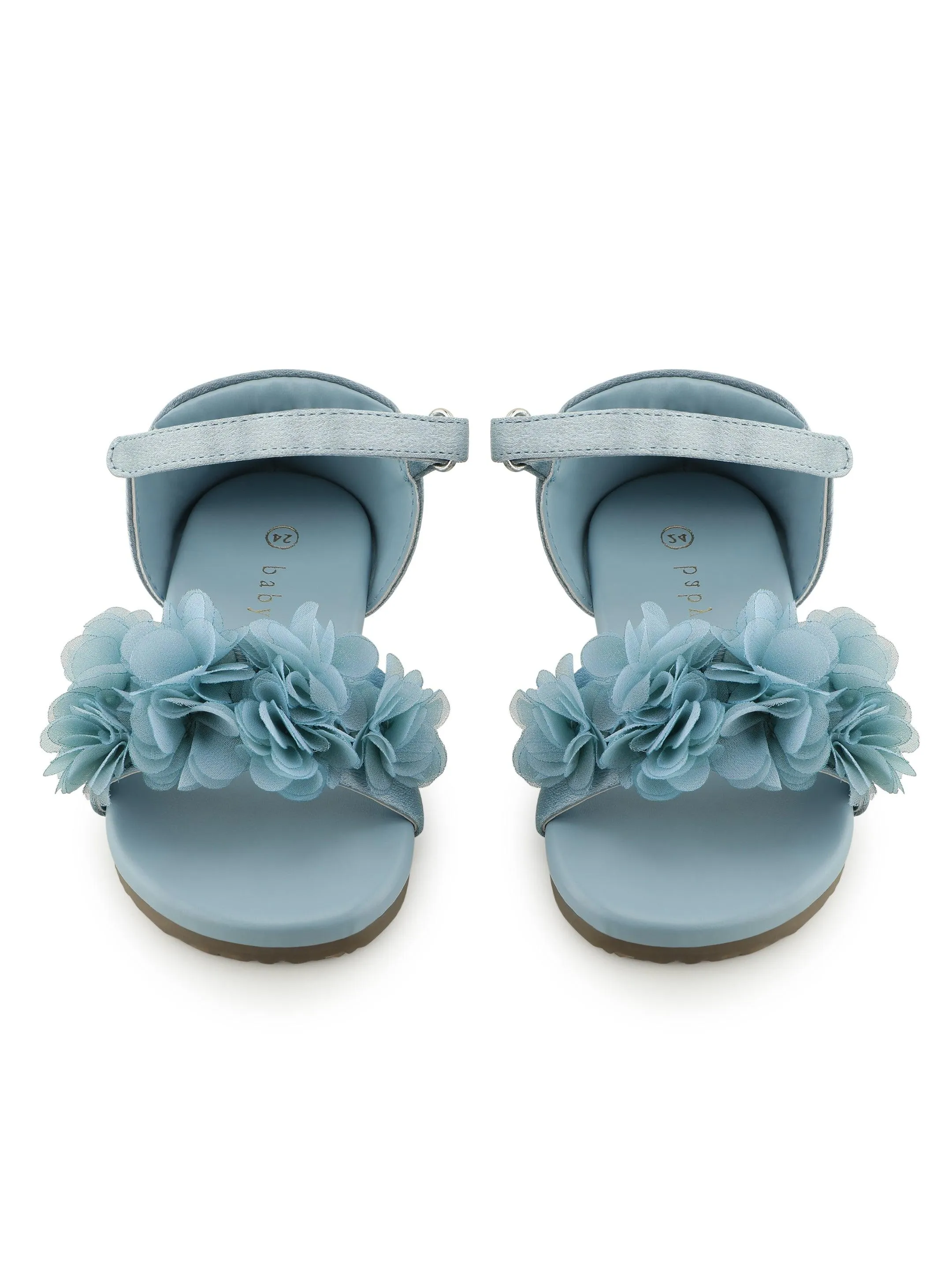 Ocean Blue Blossom Sandal