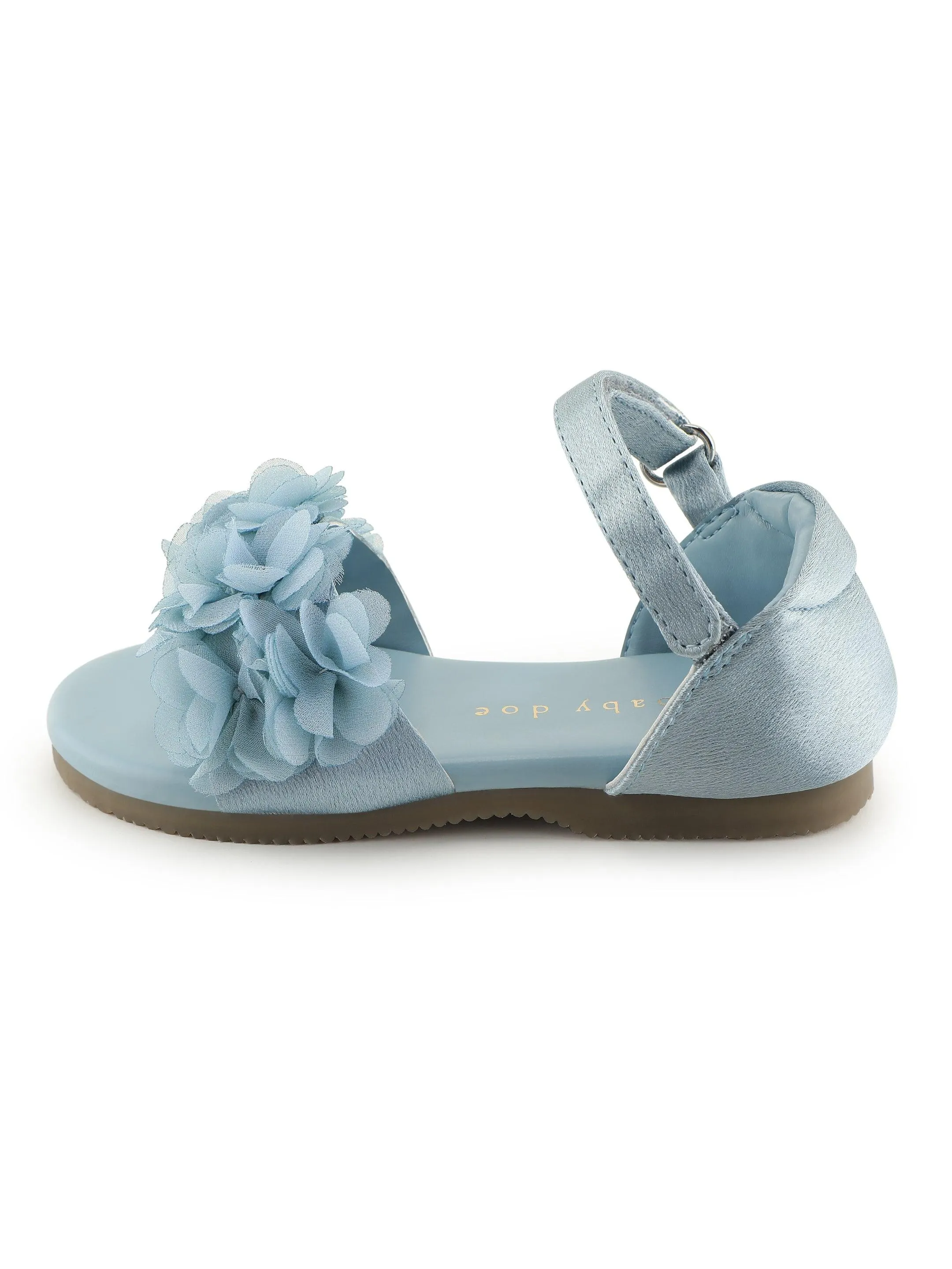 Ocean Blue Blossom Sandal