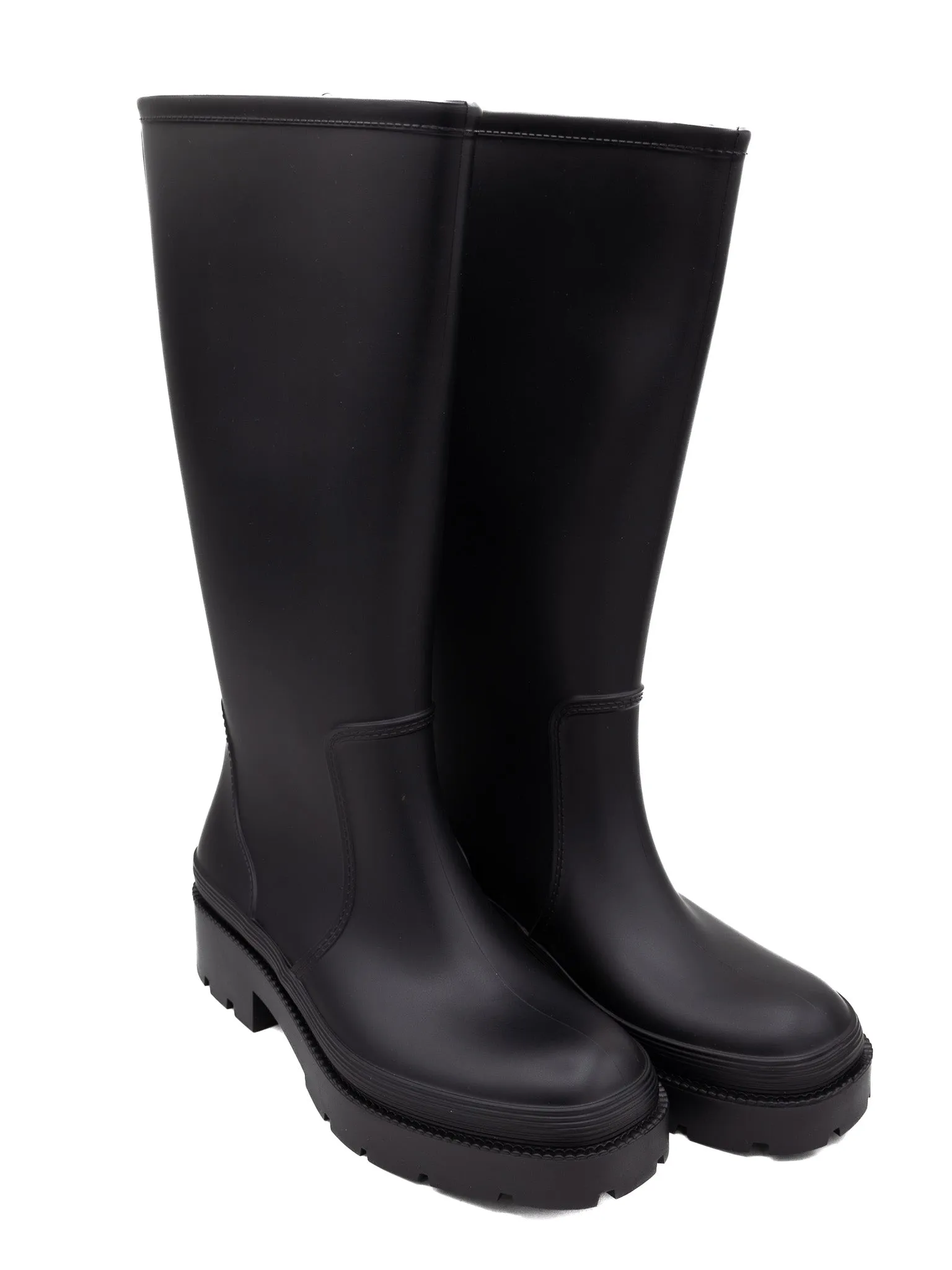 Puddle Jumper Black Rain Boots