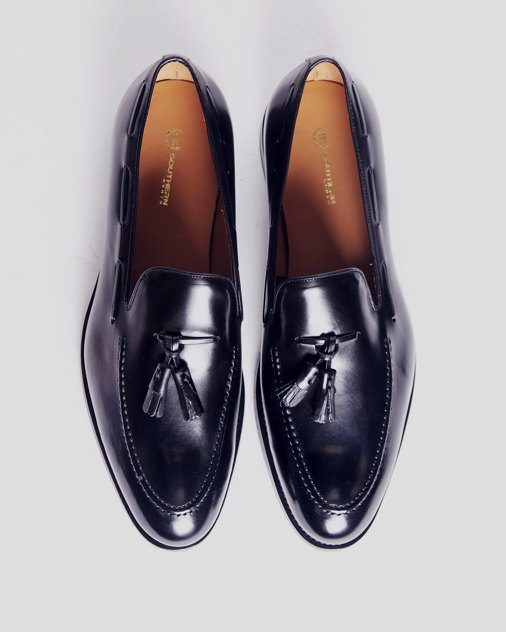 SG Newton Tassel Loafer – Black