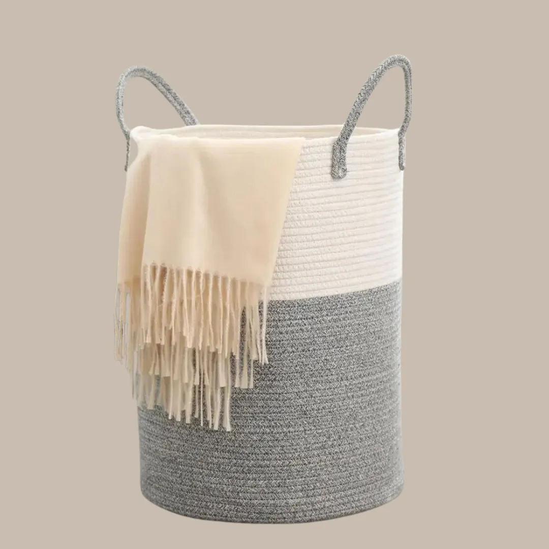 Stylish Woven Laundry Bin