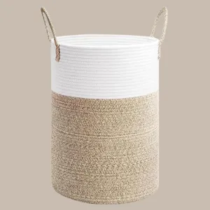 Stylish Woven Laundry Bin