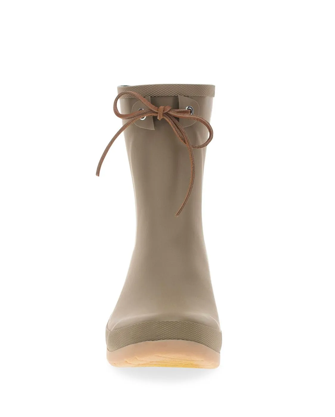 Tie Mid Rain Boot - Moss