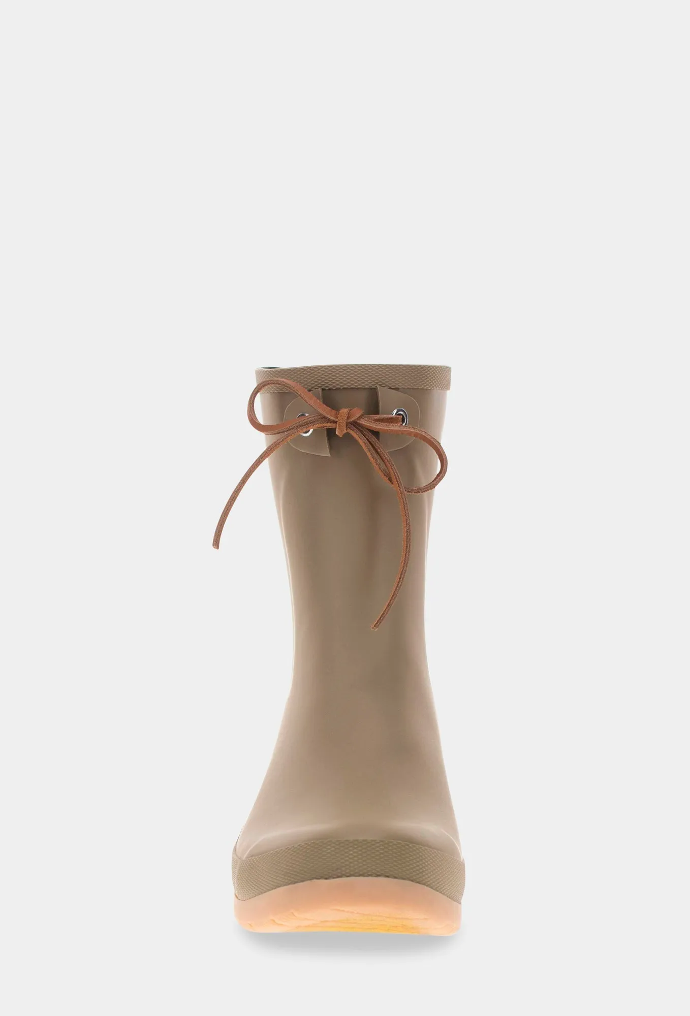 Tie Mid Rain Boot - Moss