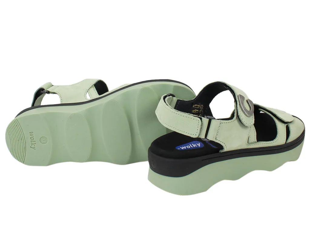 Wolky Sandals Medusa Green